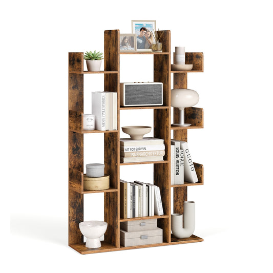 13 Storage Shelves Bookshelf - image 1