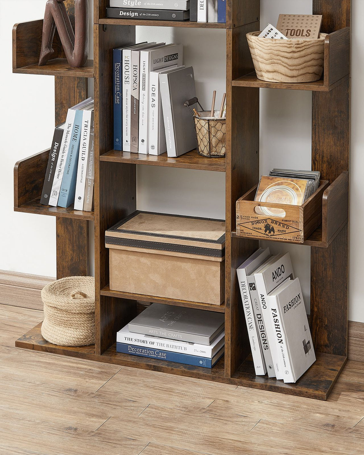 13 Storage Shelves Bookshelf - image 4