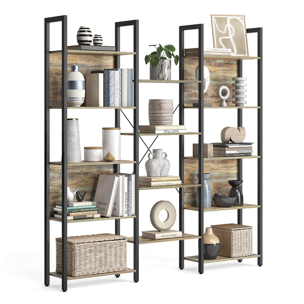Large Bookshelf with 14 Storage Shelves - image 13