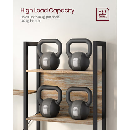 Large Bookshelf with 14 Storage Shelves - image 14