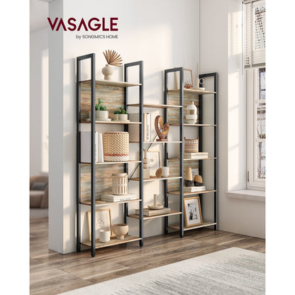 Large Bookshelf with 14 Storage Shelves - image 15
