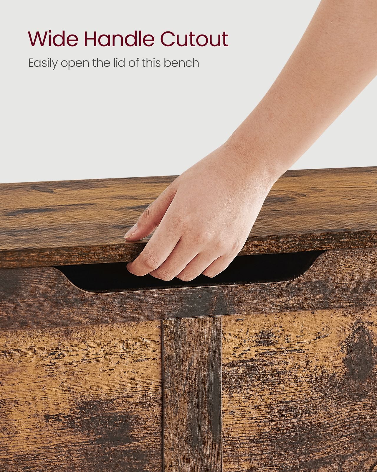 Storage Bench Matte White 40 x 80 x 46 cm - image 19
