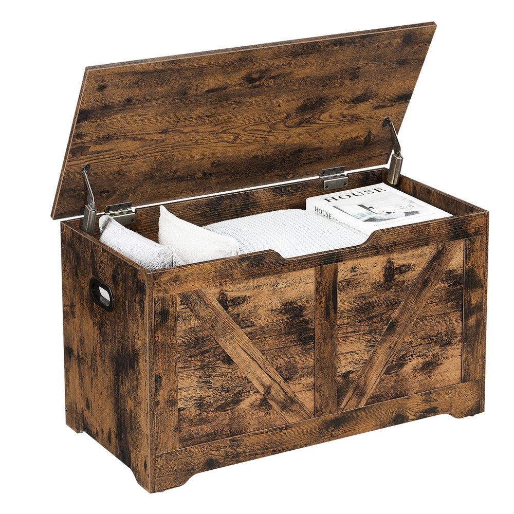 Storage Bench Matte White 40 x 80 x 46 cm - image 12