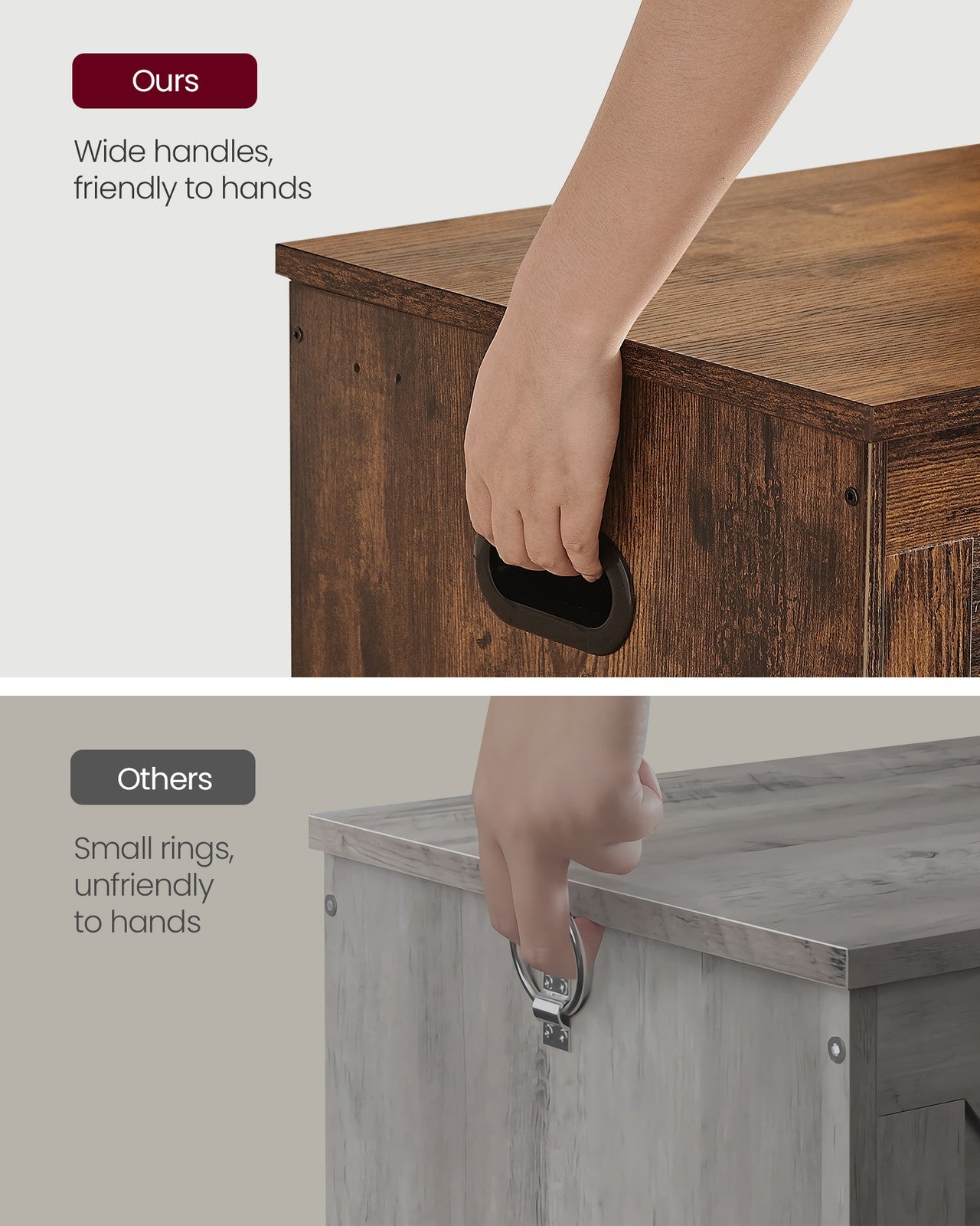 Storage Bench Matte White 40 x 80 x 46 cm - image 21