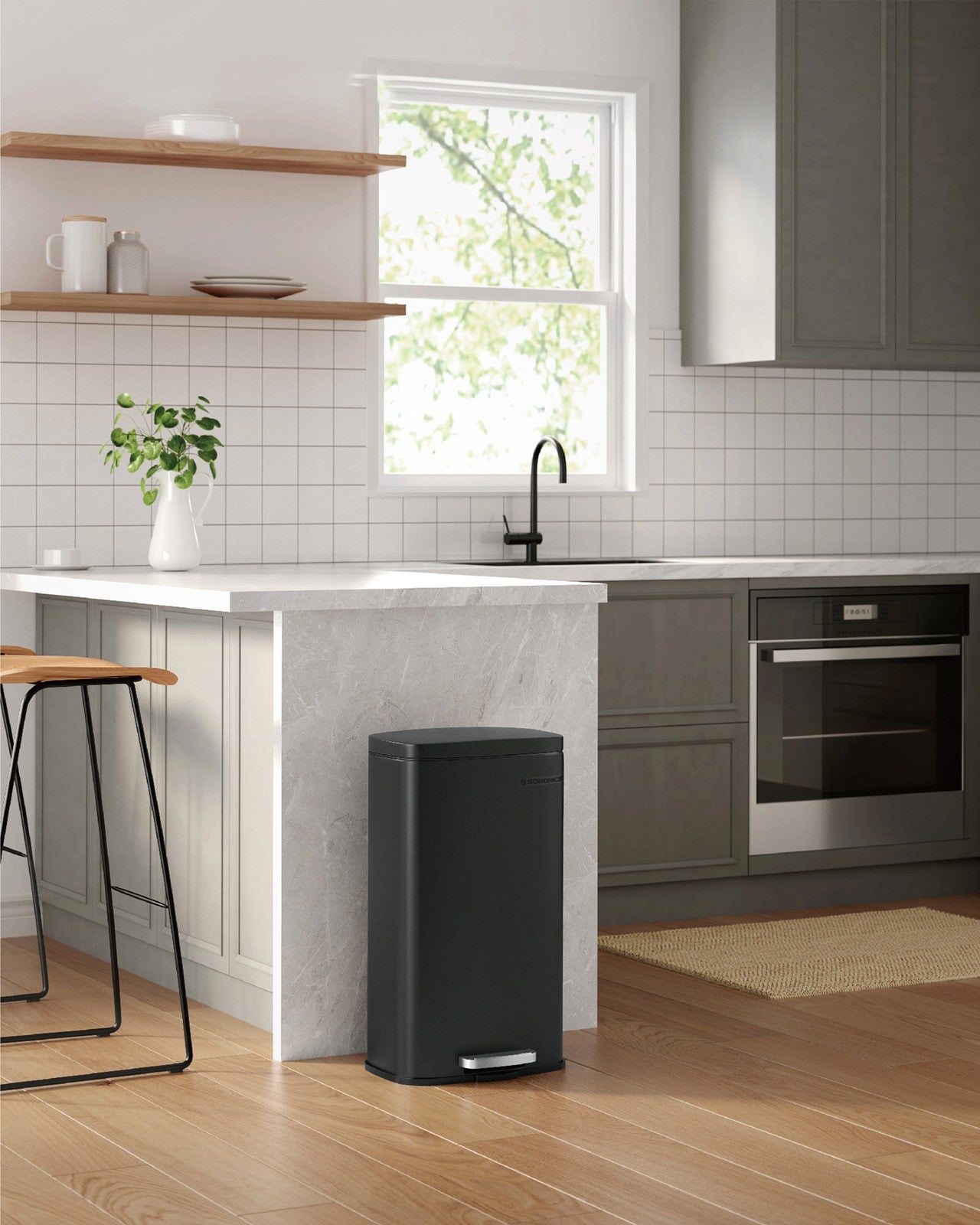 Kitchen Pedal Trash Bin - image 19