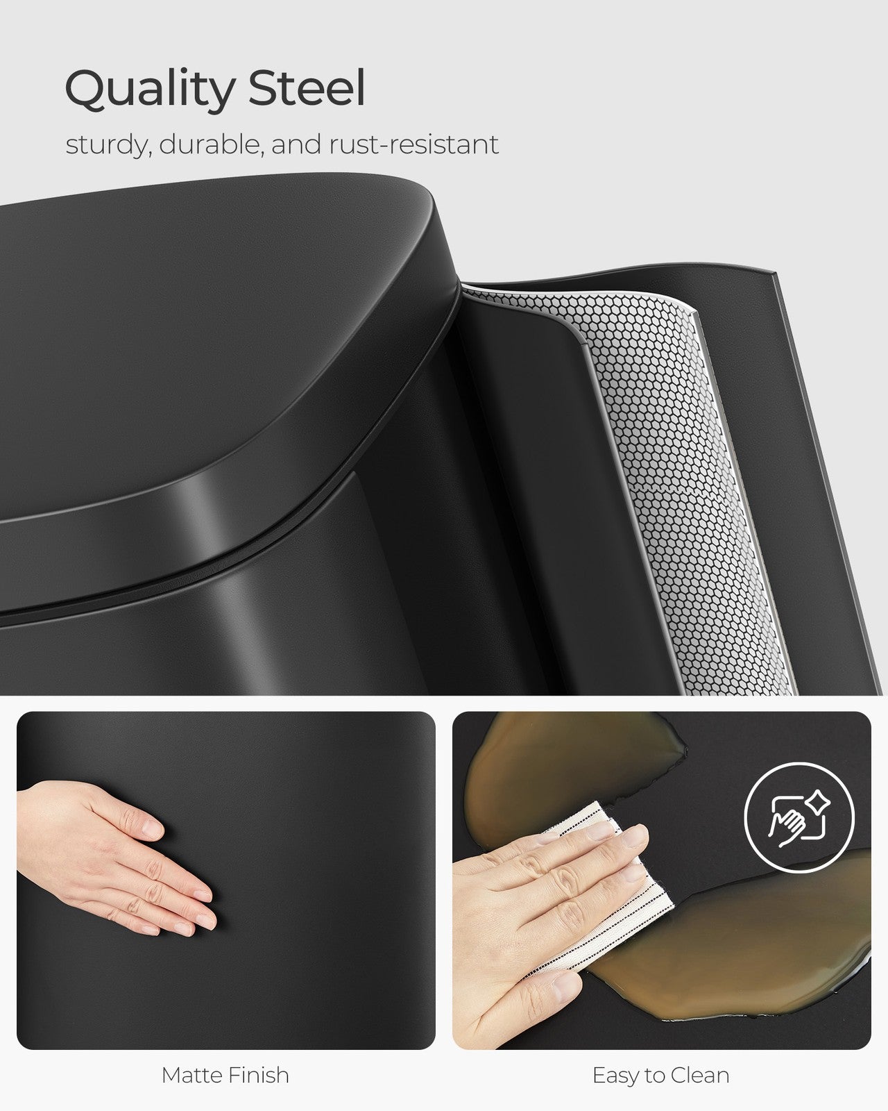 Kitchen Pedal Trash Bin - image 21