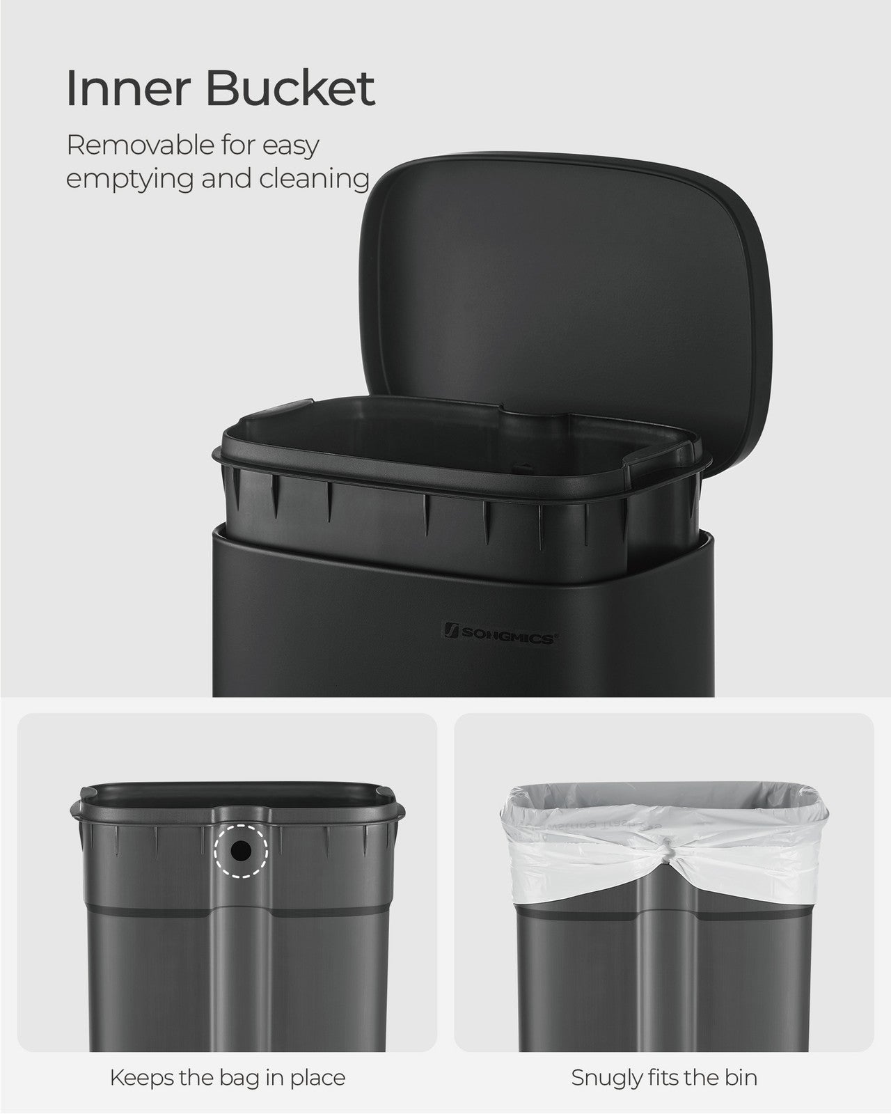 Kitchen Pedal Trash Bin - image 22