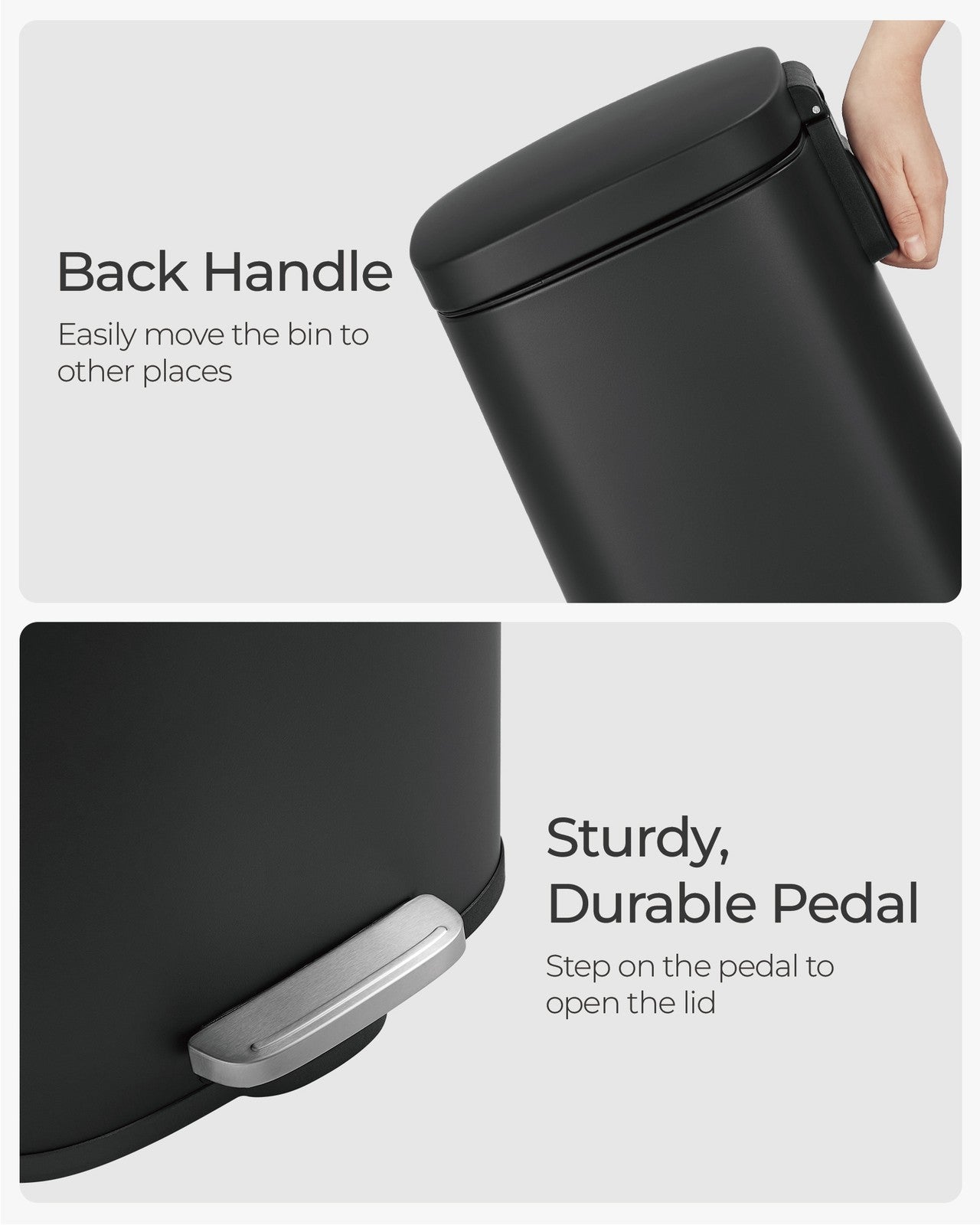 Kitchen Pedal Trash Bin - image 24