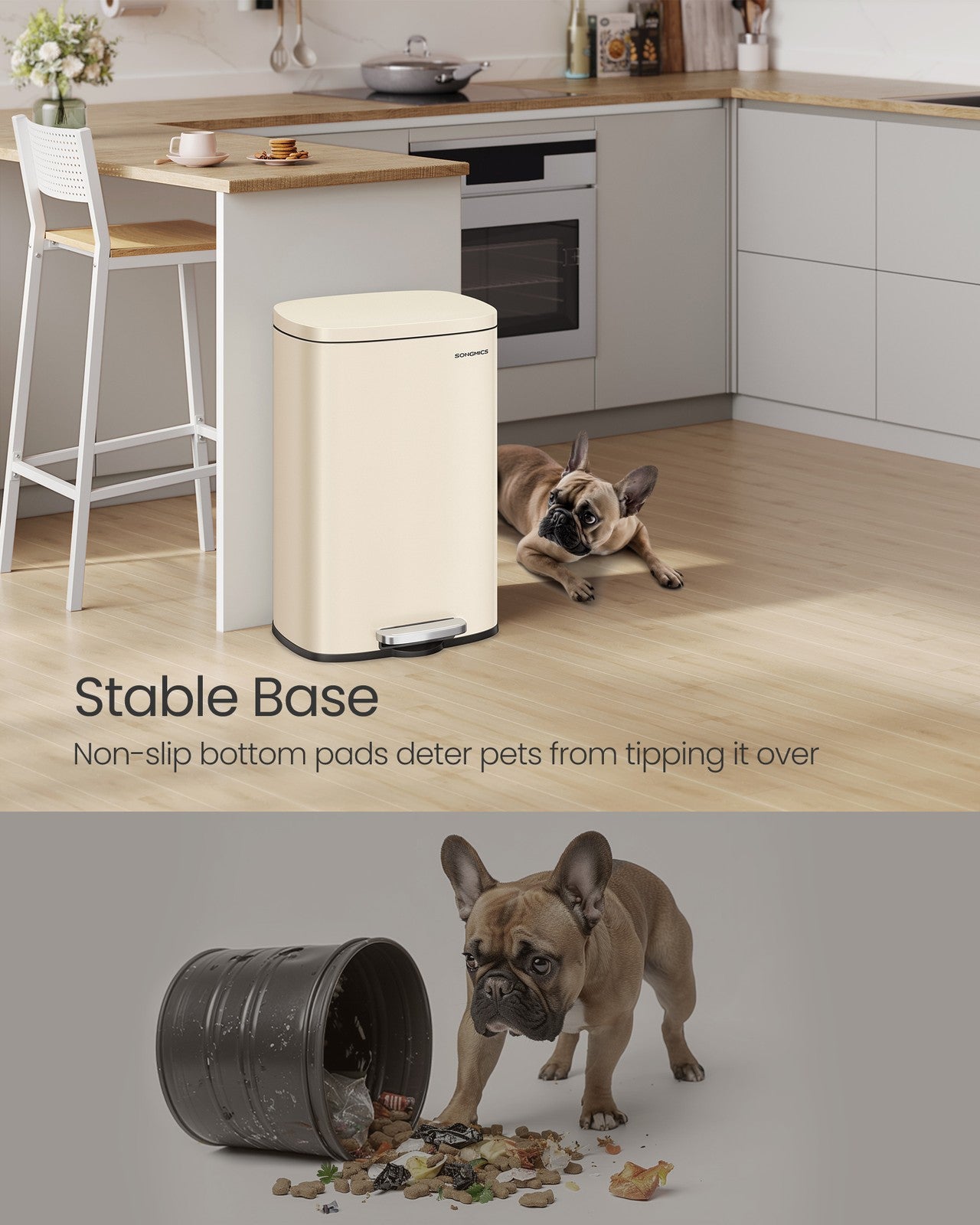 Kitchen Pedal Bin 50L Ink Black - image 45