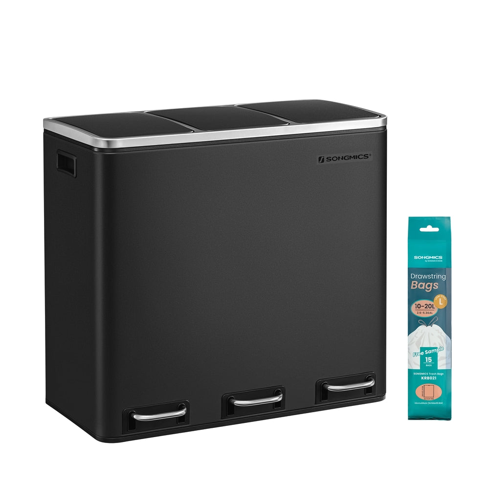 3 Compartments Dustbin - image 9