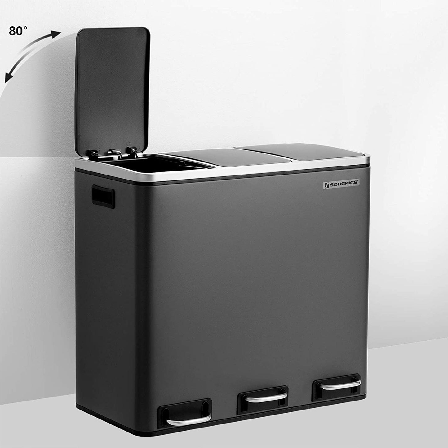 3 Compartments Dustbin - image 11