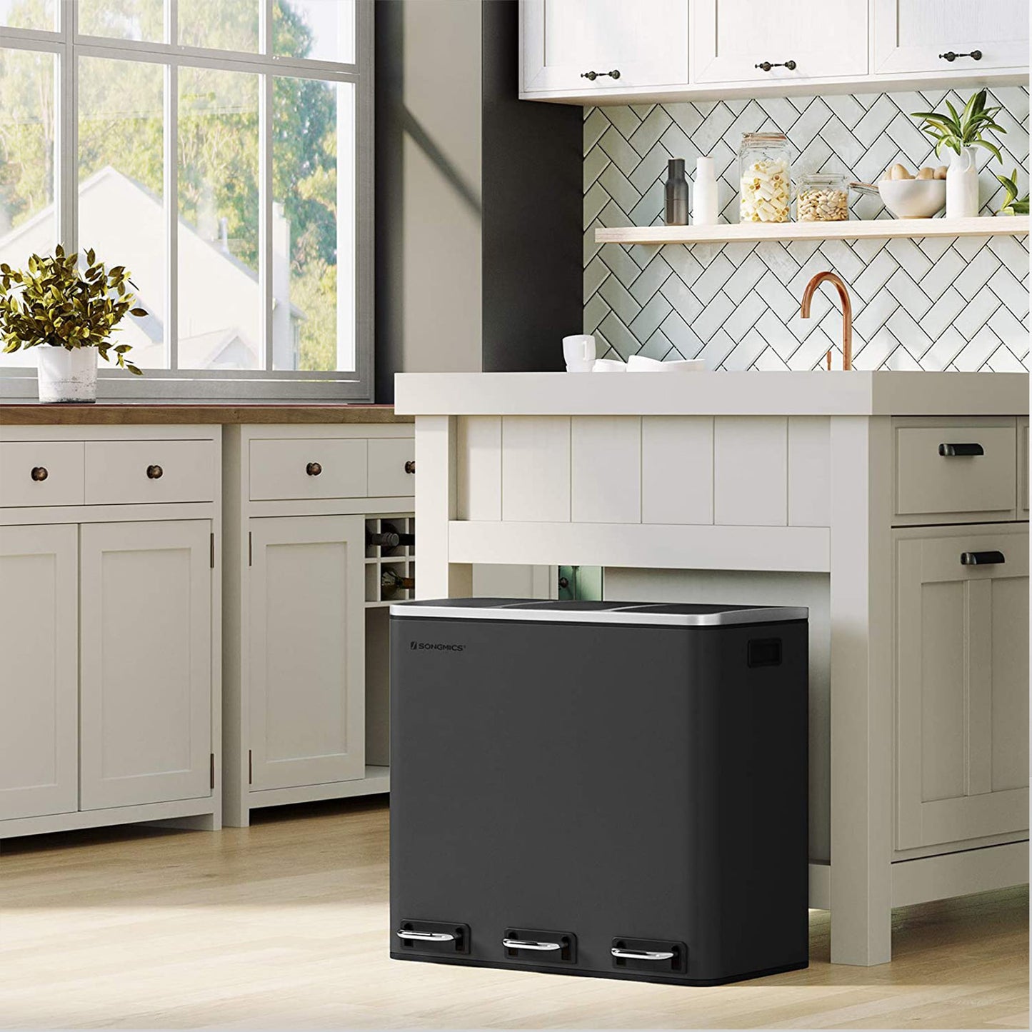 3 Compartments Dustbin - image 12