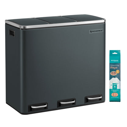 3 Compartments Dustbin - image 17