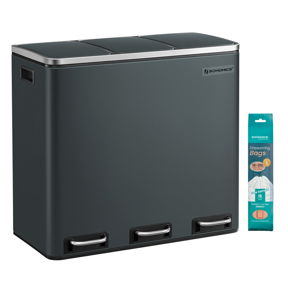3 Compartments Dustbin - image 18