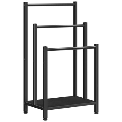 freestanding towel-rack - black