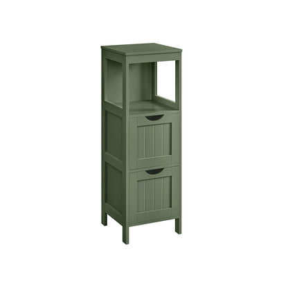 Bathroom Floor Cabinet with 2 Drawers