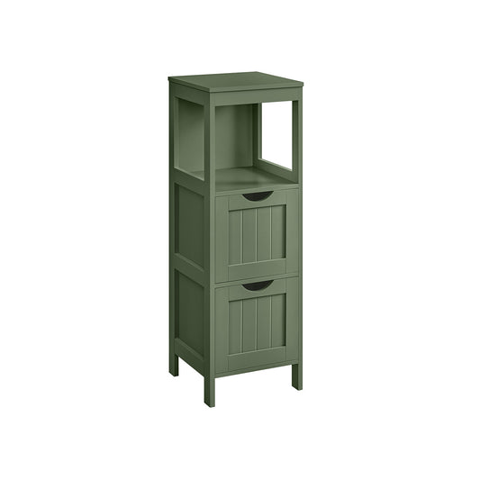 Bathroom Floor Cabinet with 2 Drawers