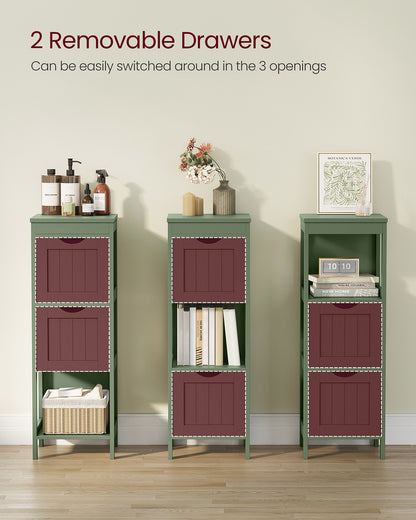 Bathroom Floor Cabinet with 2 Drawers