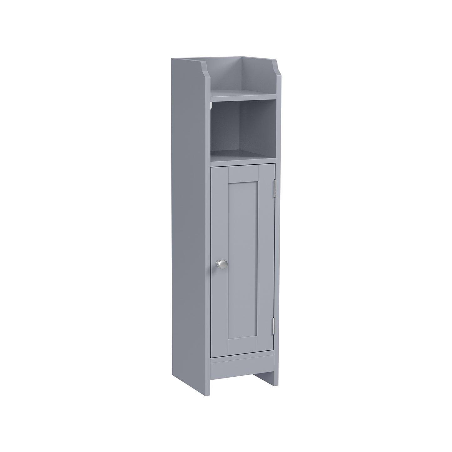 Badezimmerschrank schmal mit Tür