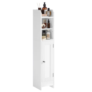Small Bathroom Storage Corner Floor Cabinet with Door