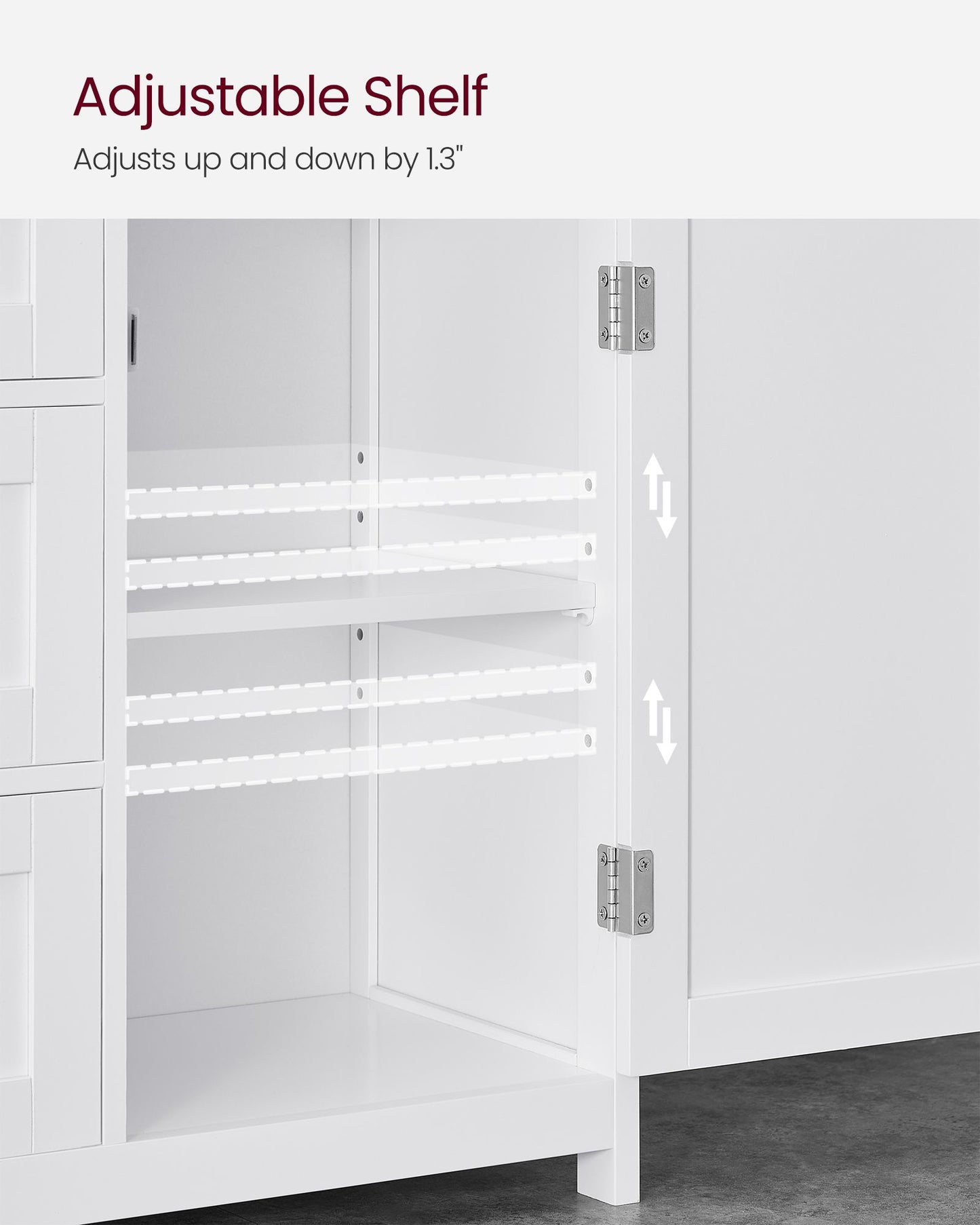 Badezimmerschrank 30 x 60 x 80 cm mit 3 Schubladen
