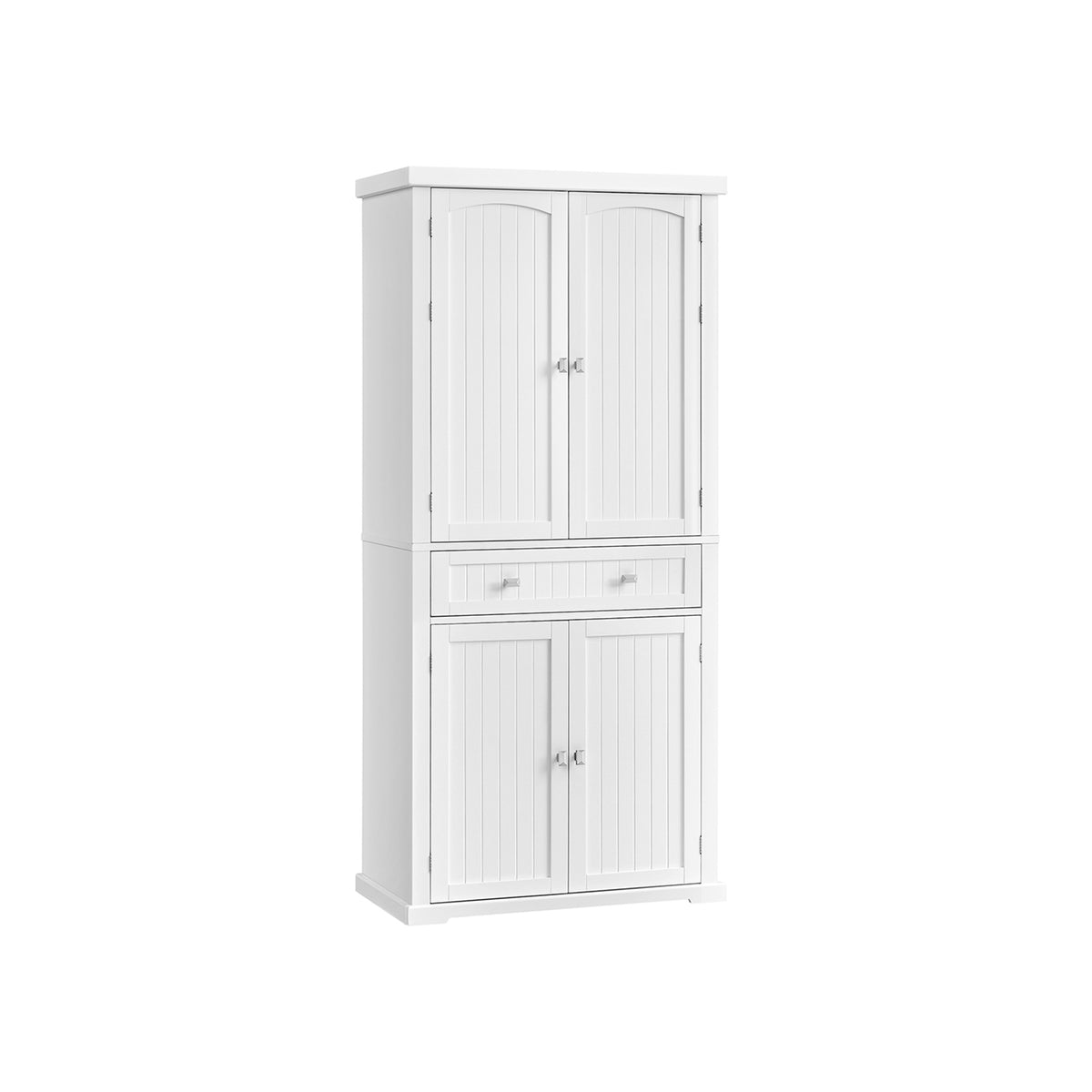 71.7-Inch High Freestanding Tall Cupboard Storage Cabinet