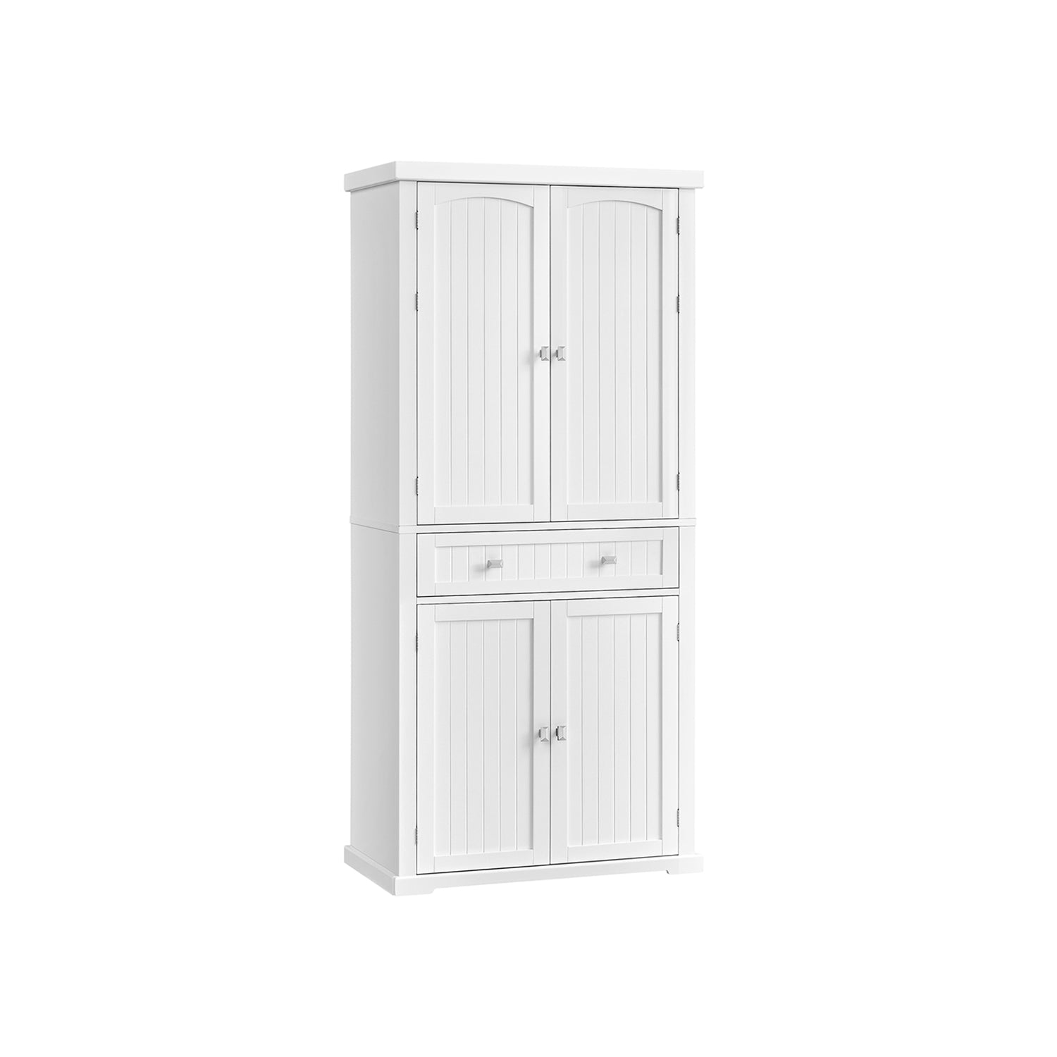 71.7-Inch High Freestanding Tall Cupboard Storage Cabinet