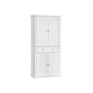 71.7-Inch High Freestanding Tall Cupboard Storage Cabinet