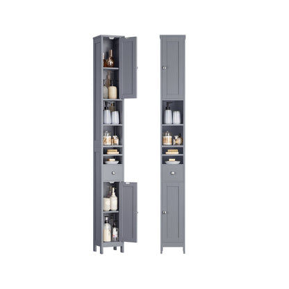 Tall Bathroom Cabinet with Lights - image 13