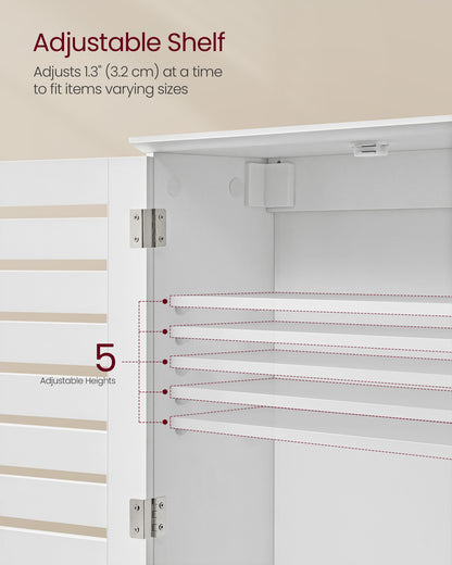 Bathroom Wall Cabinet with Adjustable Shelf