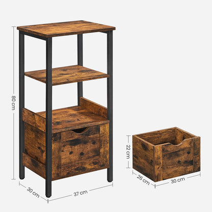 Bathroom Storage Cabinet with 2 Drawers - image 7