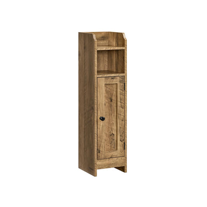 Small Bathroom Storage Corner Floor Cabinet with Door