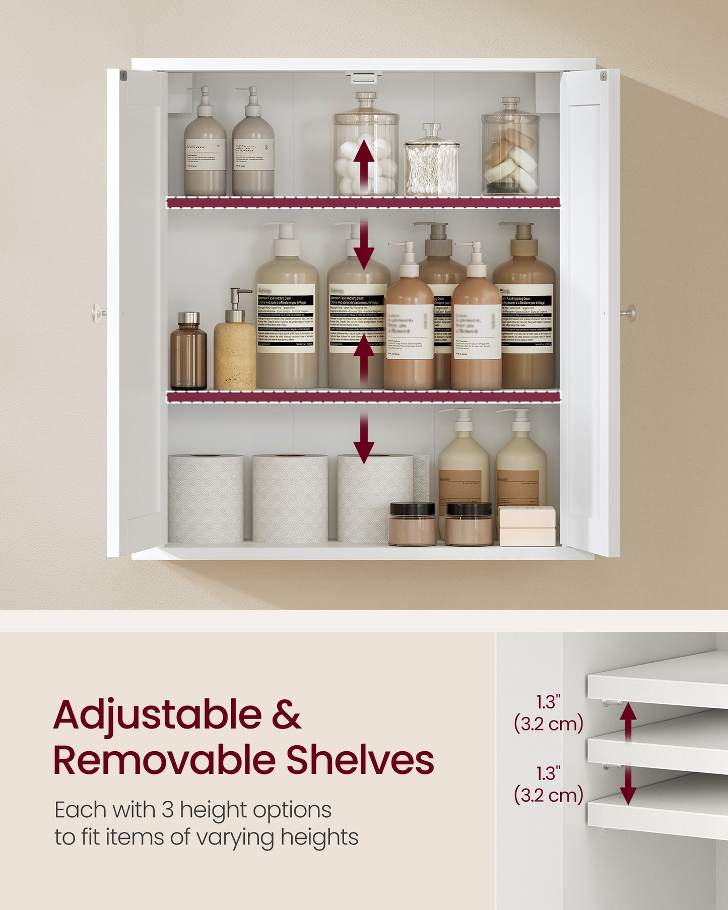 Bathroom Wall Cabinet - image 3