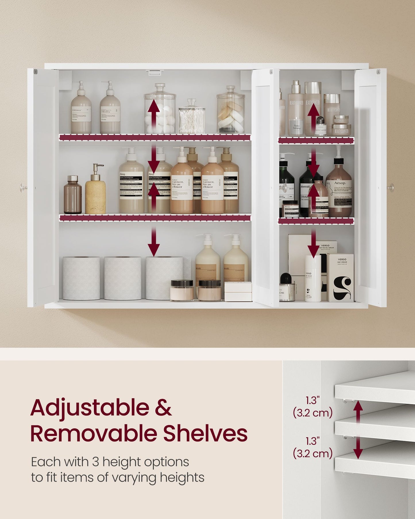 Bathroom Wall Cabinet - image 3