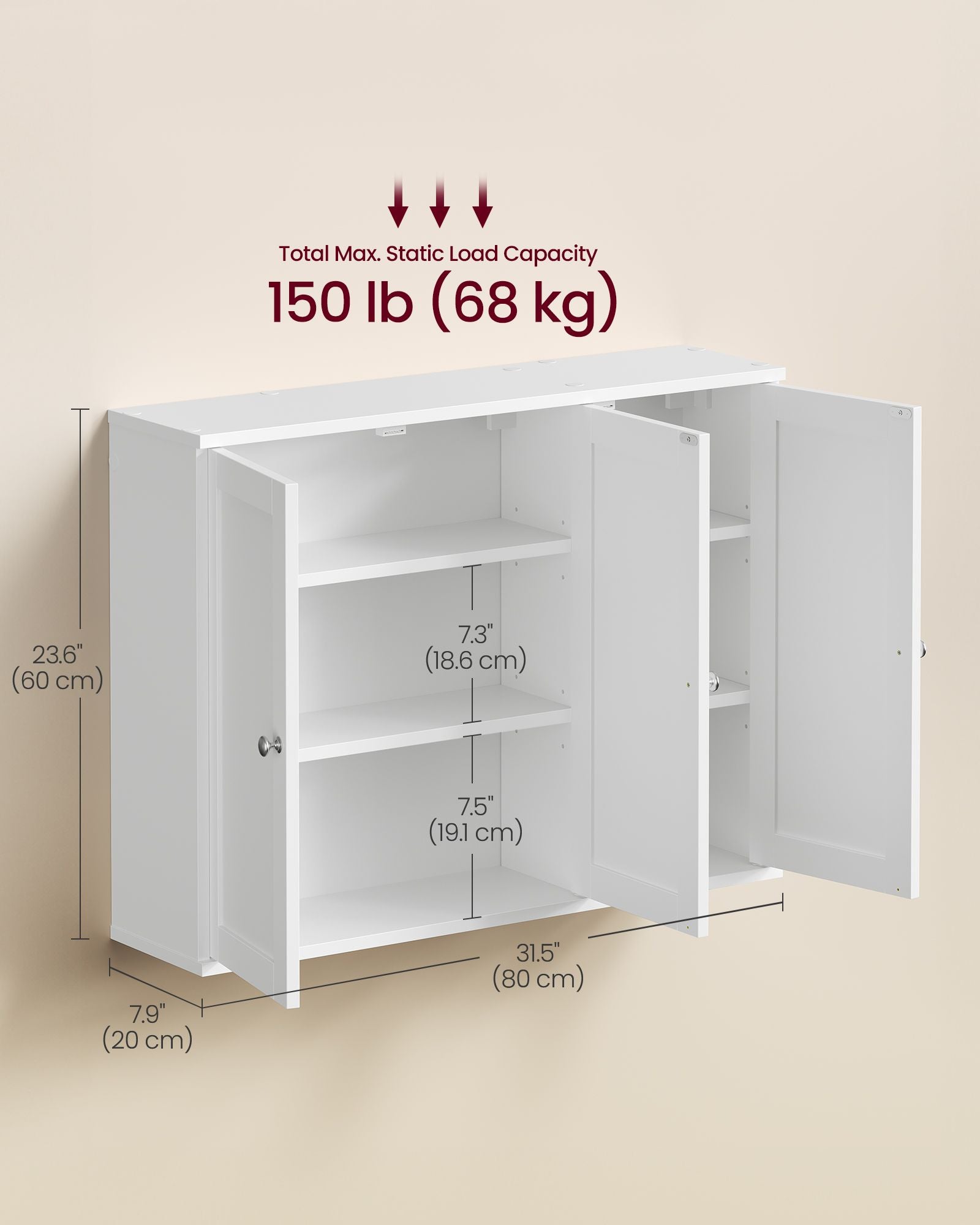 Bathroom Wall Cabinet - image 5