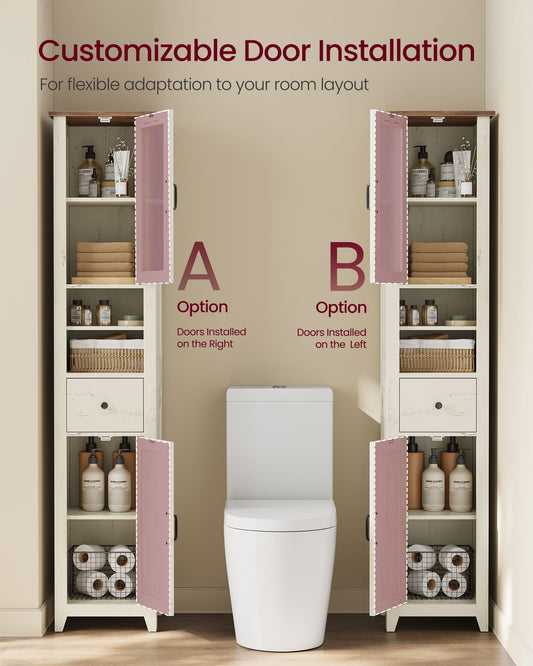 Tall Bathroom Cabinet - image 1