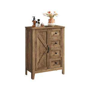 Farmhouse Bathroom Floor Cabinet with 4 Drawers - image 14
