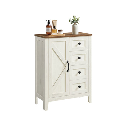 Farmhouse Bathroom Floor Cabinet with 4 Drawers - image 13