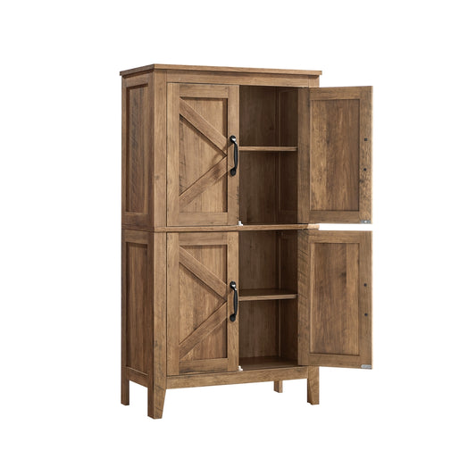 Farmhouse Storage Cabinet with Barn Doors - image 1