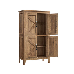 Farmhouse Storage Cabinet with Barn Doors - image 14