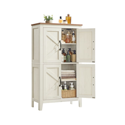 Farmhouse Storage Cabinet with Barn Doors - image 7