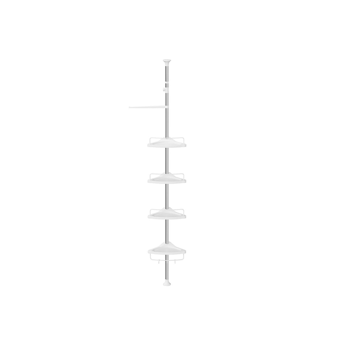 Corner Shower Caddy Tension Pole, 35.8 to 118.1 Inches