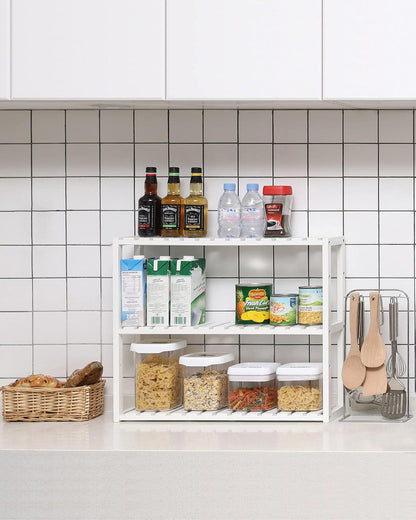 3-Tier Bamboo Bathroom Shelf