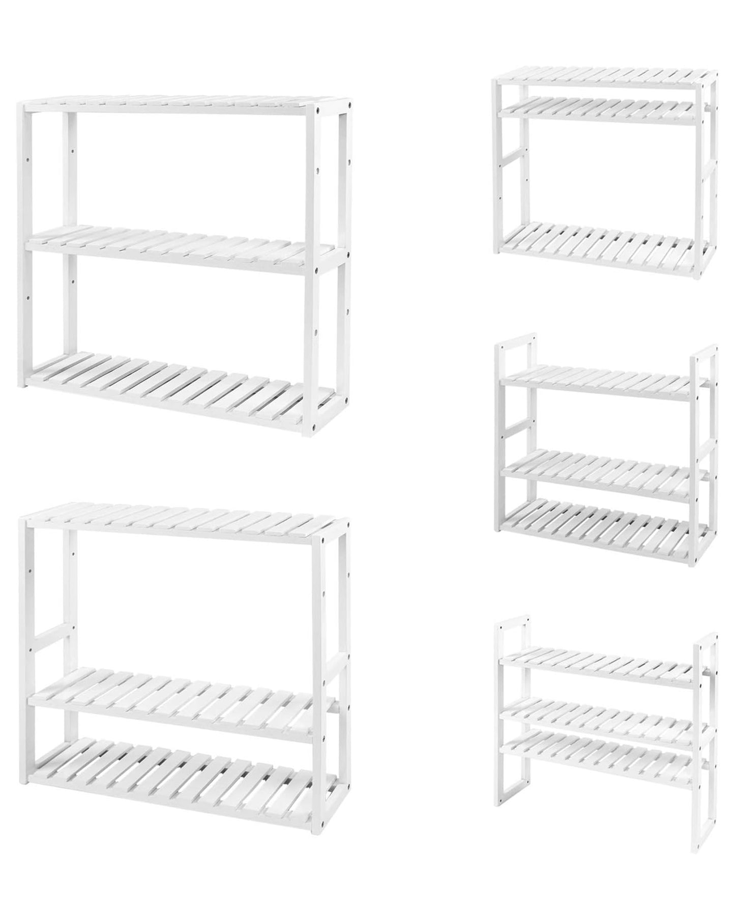 3-Tier Bamboo Bathroom Shelf