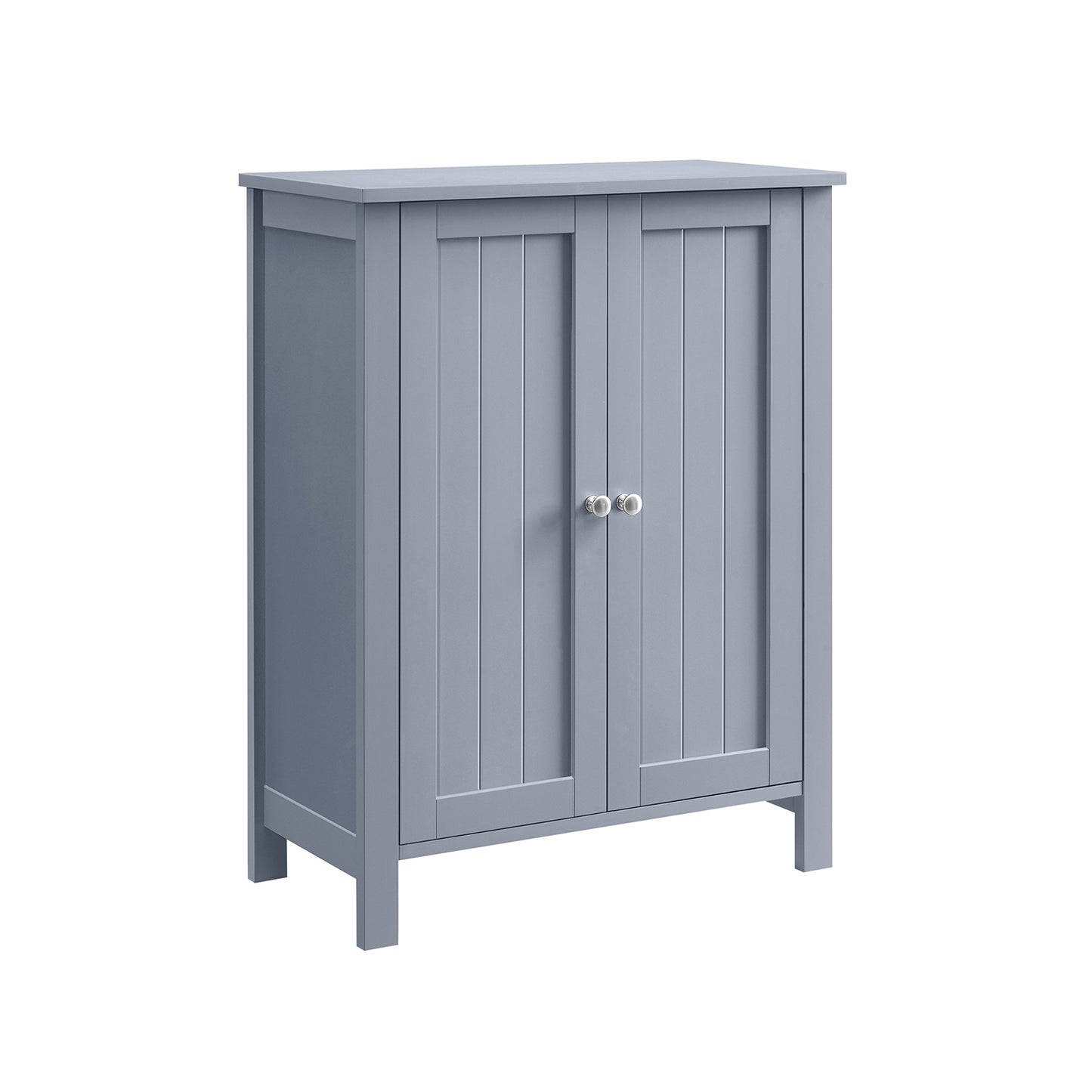 Bathroom Storage Unit with 2 Adjustable Shelves - HWLEXTRA 
