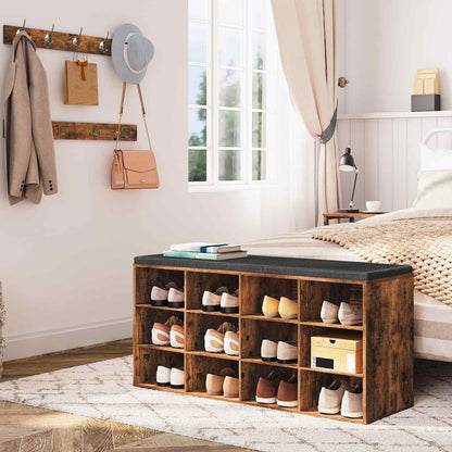 Shoe Storage Bench with Cushion