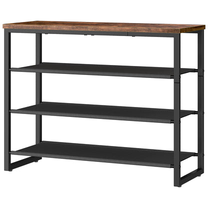 Shoe Rack - Rustic Brown