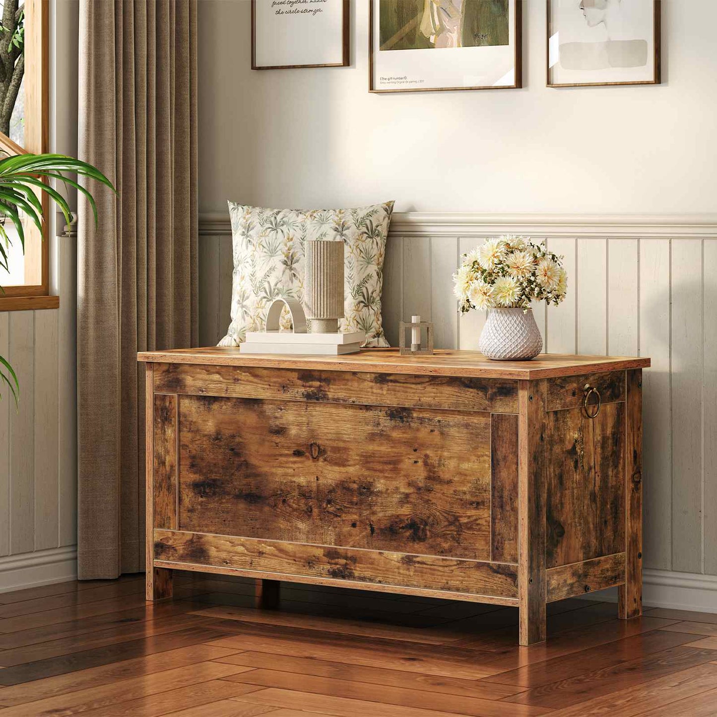 storage chest - rustic brown - HWLEXTRA 