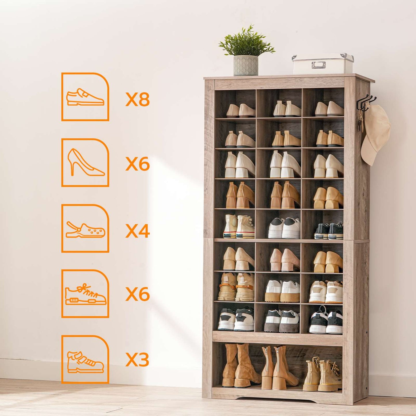 shoe cabinet
