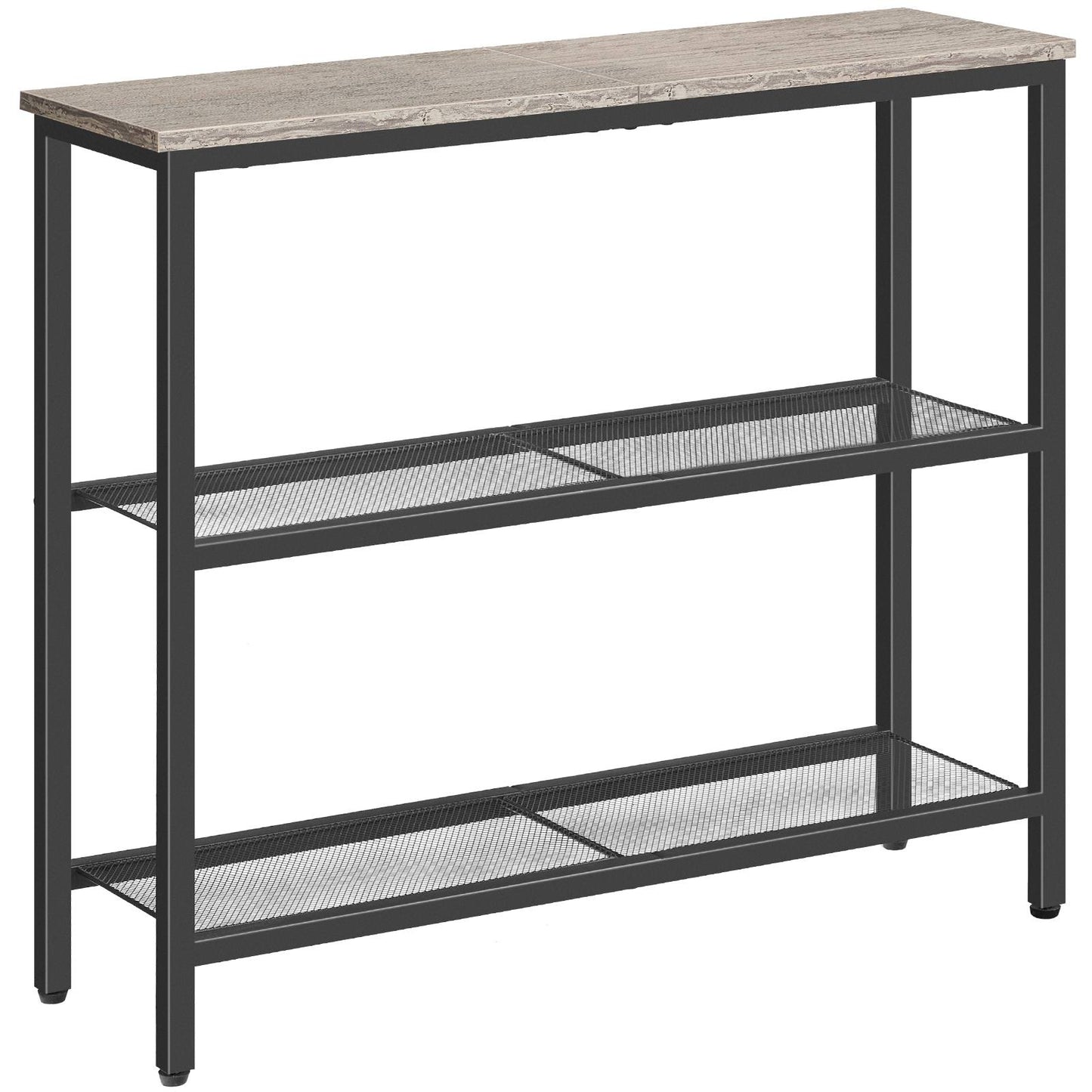 Console Table - grey & black